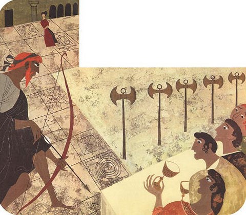Provensen illustration Odyssey